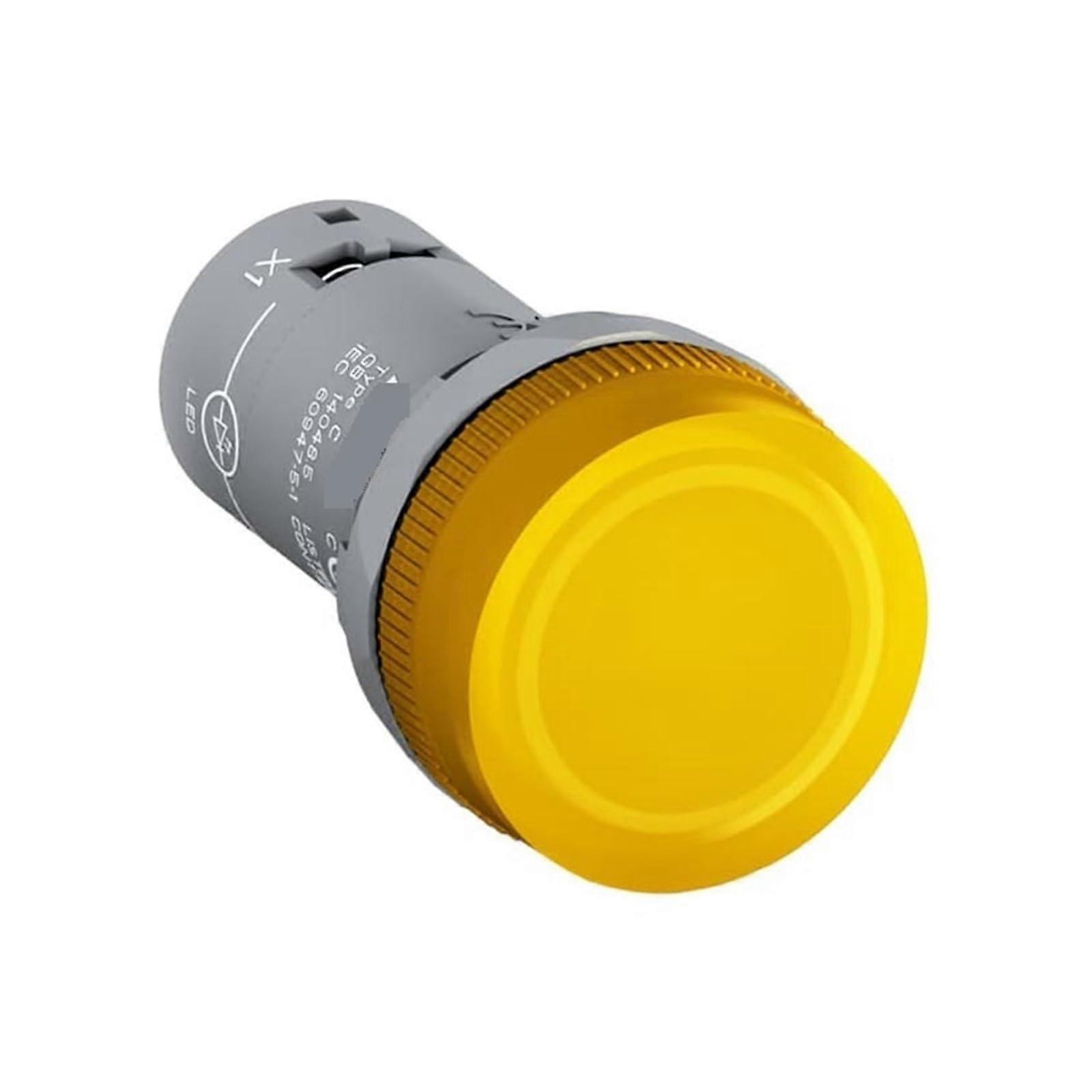 Series LED Indicator, Model 501Y, Indicator Light for Electrical Panels, Electrical Panel Indicator