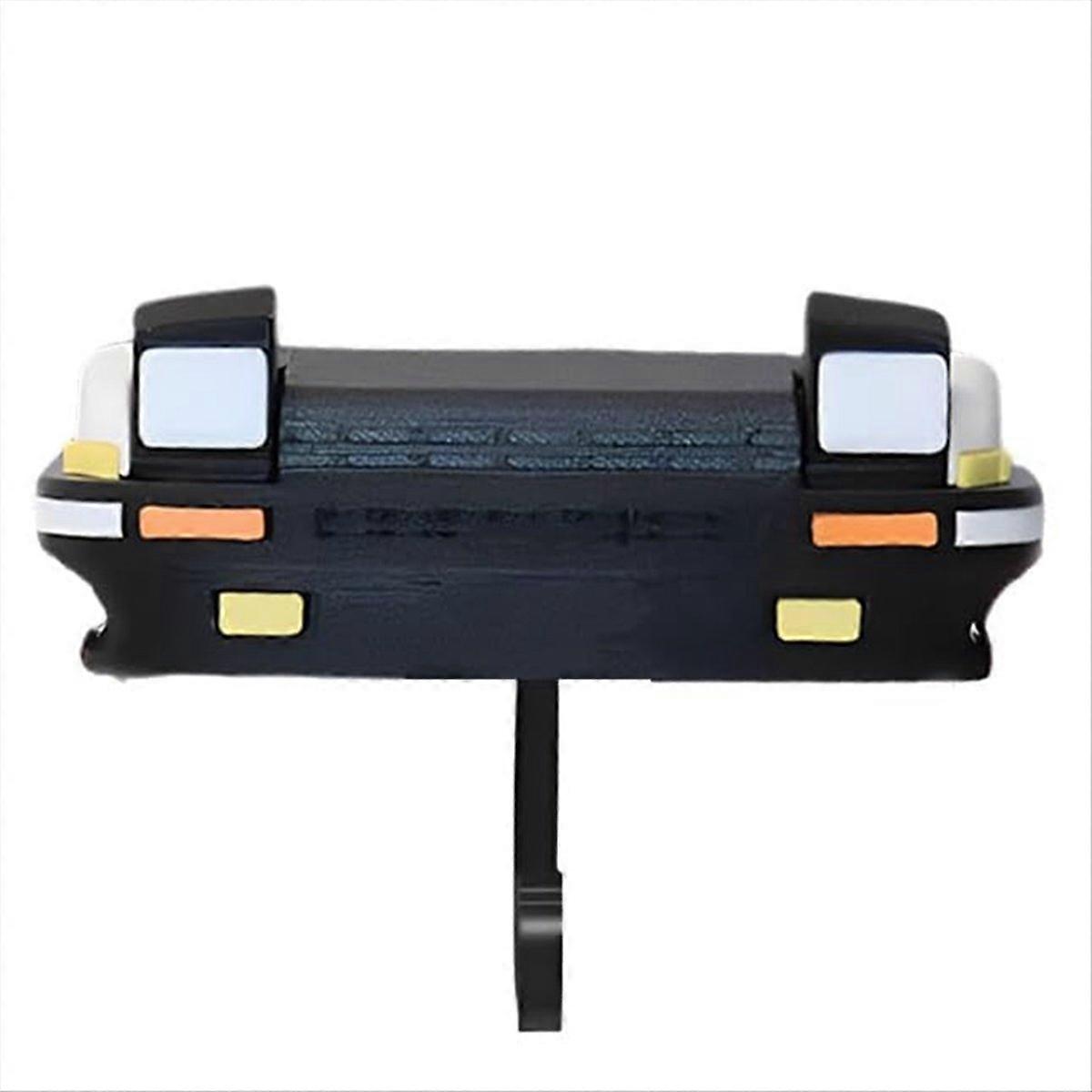 Car keychain hook, retro car keychain, keychain wall mount, black