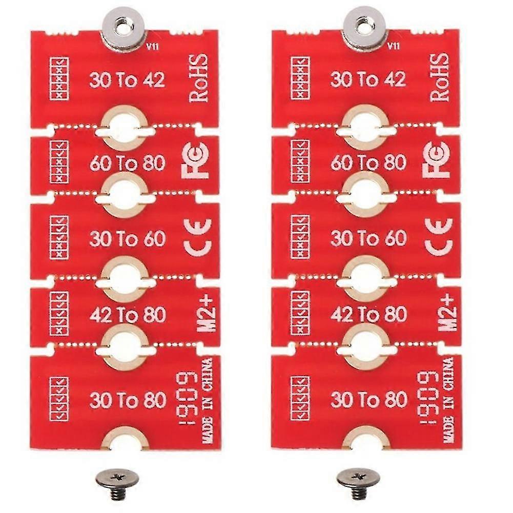 2pcs M2 M2plus Ngff Nvme M.2 Extended Transfer 2230, 2242, 2260, 2280 Aircraft M2 Change Long Size