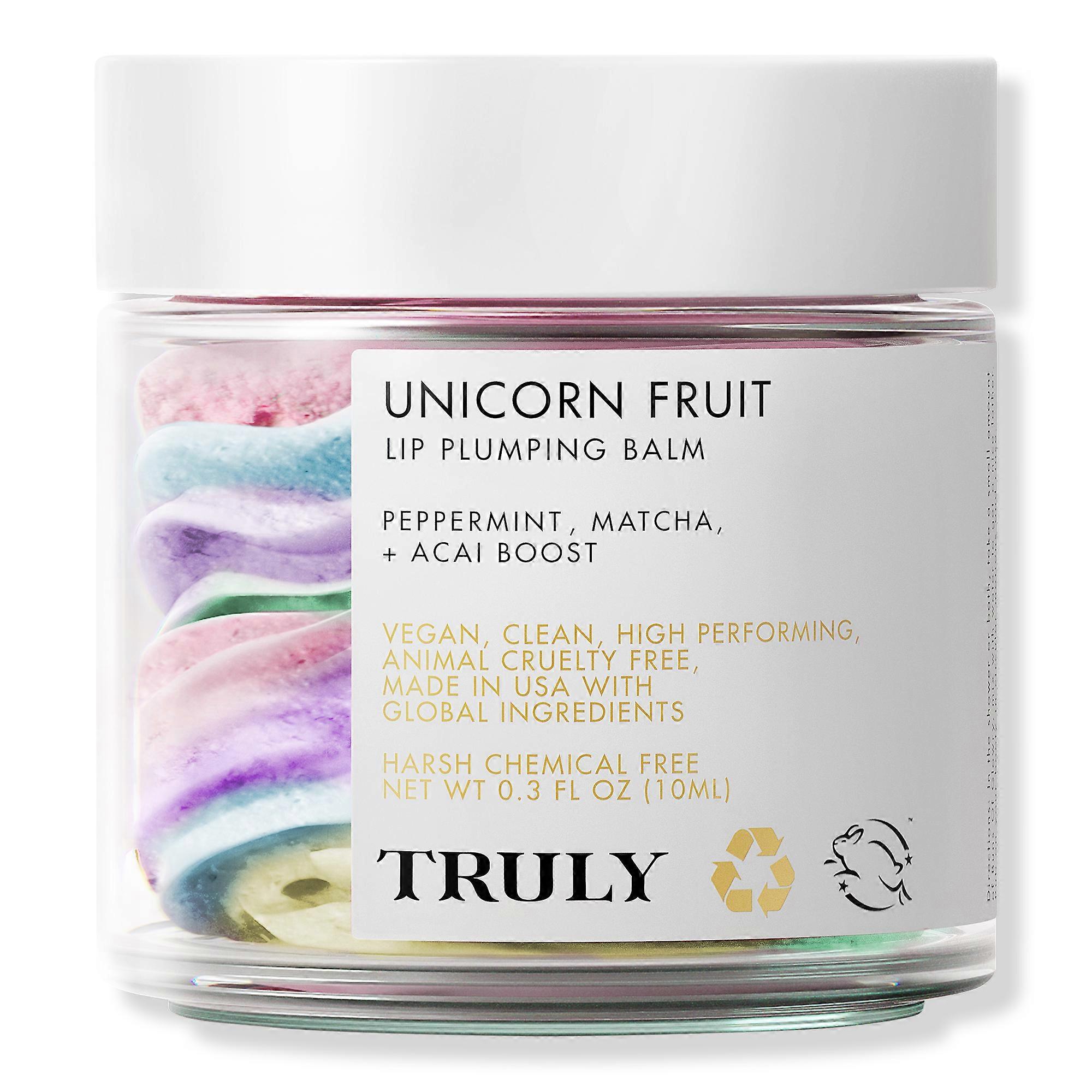 Truly Unicorn Fruit Lip Plumping Balm, 0.3 Oz
