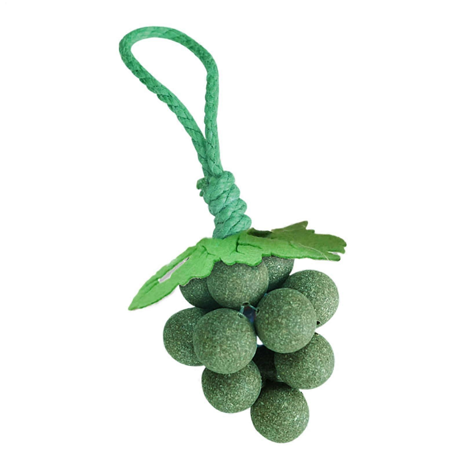 Catnip Grape Toy for Kittens – Interactive Fruit Chew for Teeth Cleaning & Indoor Play
