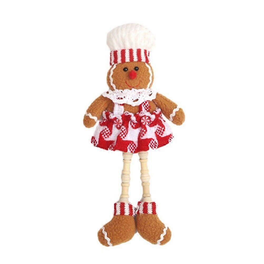 Christmas Gingerbread Ornaments Set of 2 for Tree Decorations