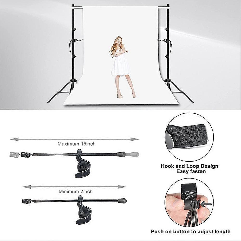 12pc Heavy Duty Spring Clamps Backdrop Clips Kit Adjustable Elastic Clamps Holders for Video Studio Background
