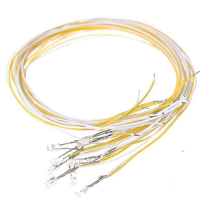 10PCS 1:12 Dollhouse Miniature LED Lights