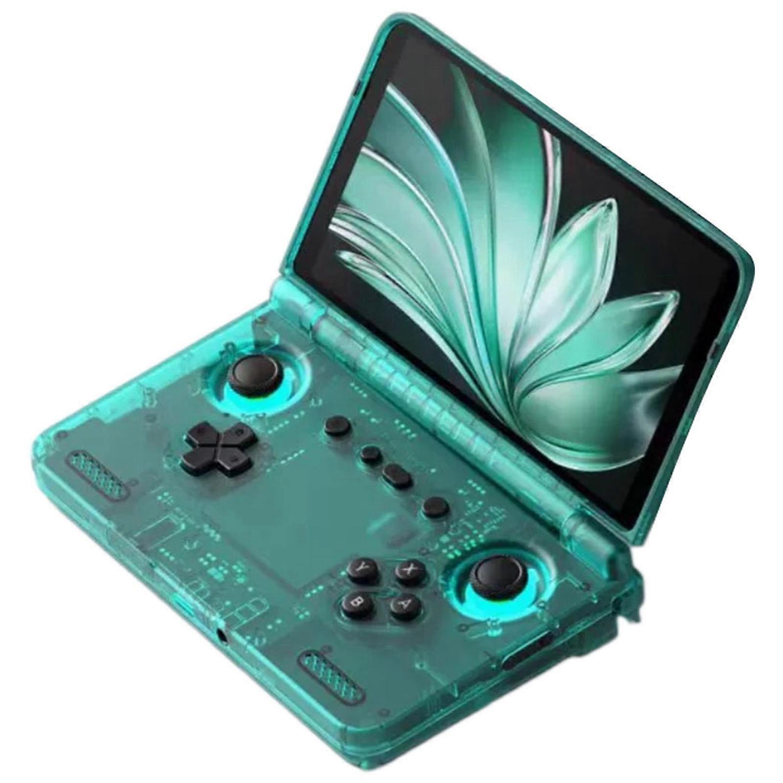 5.5Inch Clear Portable Game Console Fast Snapdragon Processor Light Weight Travel Friendly Design 5000mAh  T Blue