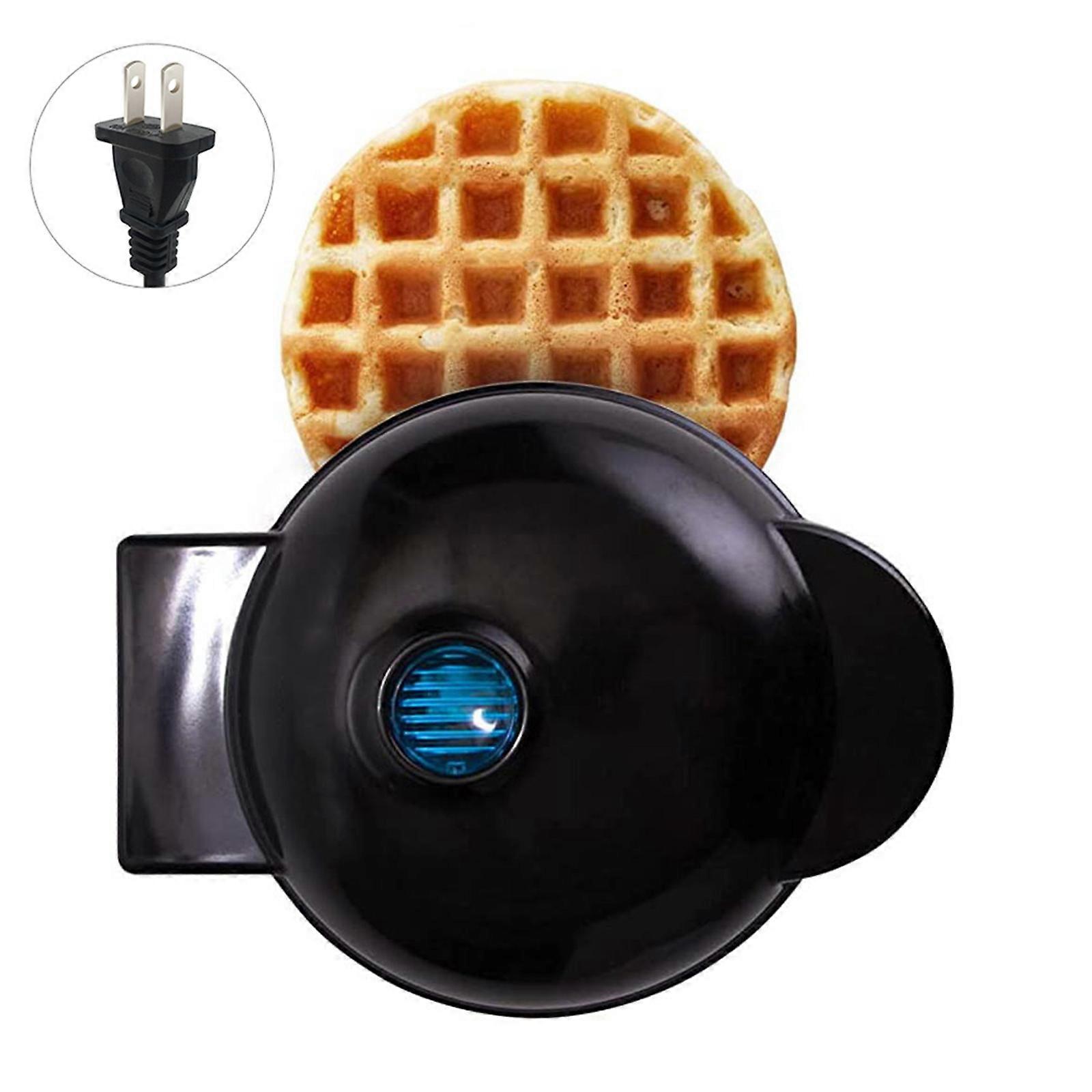 Electric Mini Waffles Maker NonStick Waffles Iron Small Pancake Maker Portable Small Breakfast Machine Easy to Use Multicolor
