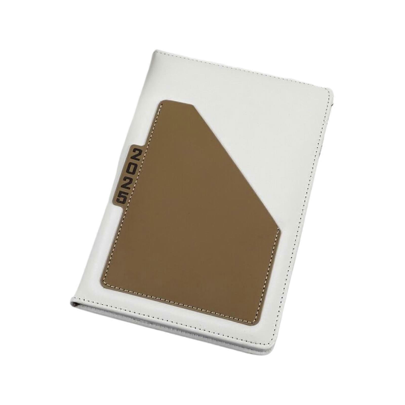 Notebook 2025 Planner Weekly And Monthly Planner 20242025 2025 Calendar Planner Notepad Daily Planning Notebook Daily Organization Brown