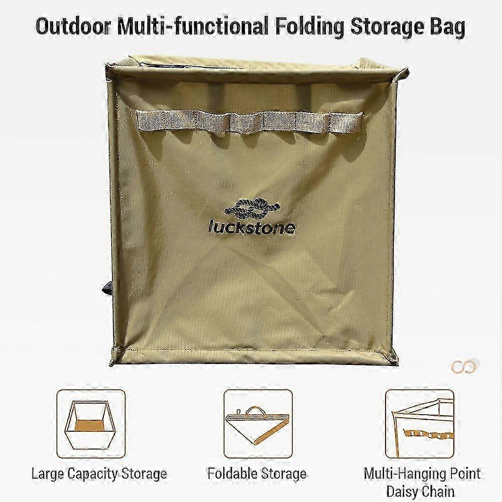 Foldable Storage Bag for Climbing & Throwing Ropes - Ideal Camping Tool
