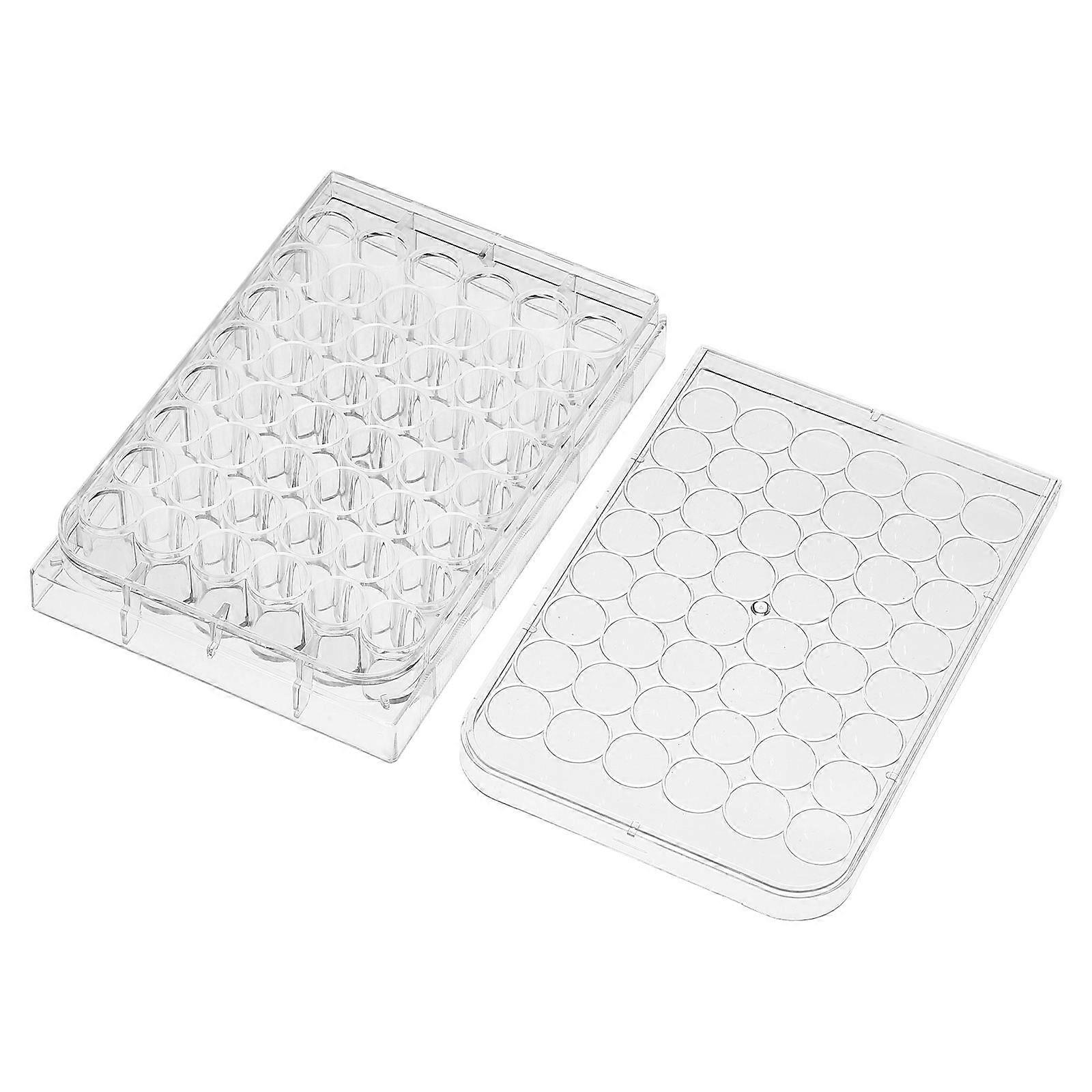 Plastic Lab Microplates Suitable For Cell Culture Applications In 12.70X8.50X2.00CM Size Pack Of 1