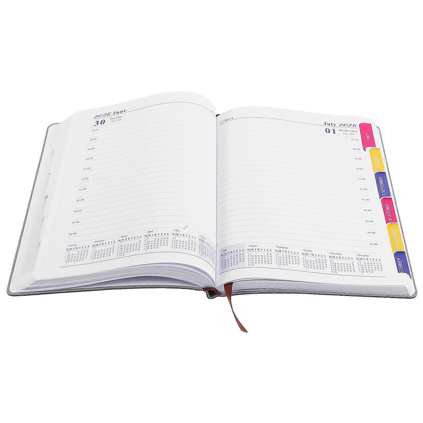 Academic Planner 2026 Daily Schedule with Weekly Views for Writing