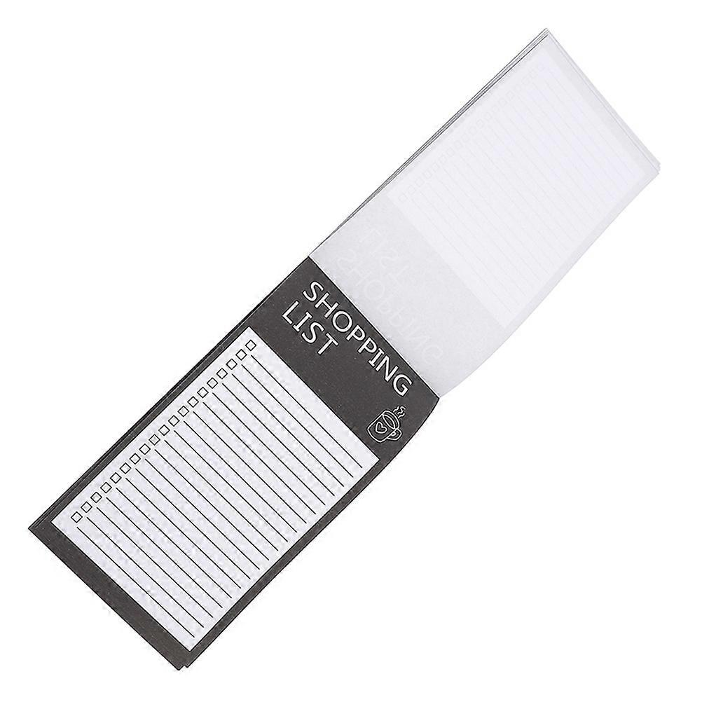 Grocery List Magnetic Memo Pad for Fridge Convenient Notepad with Magnetic Backing