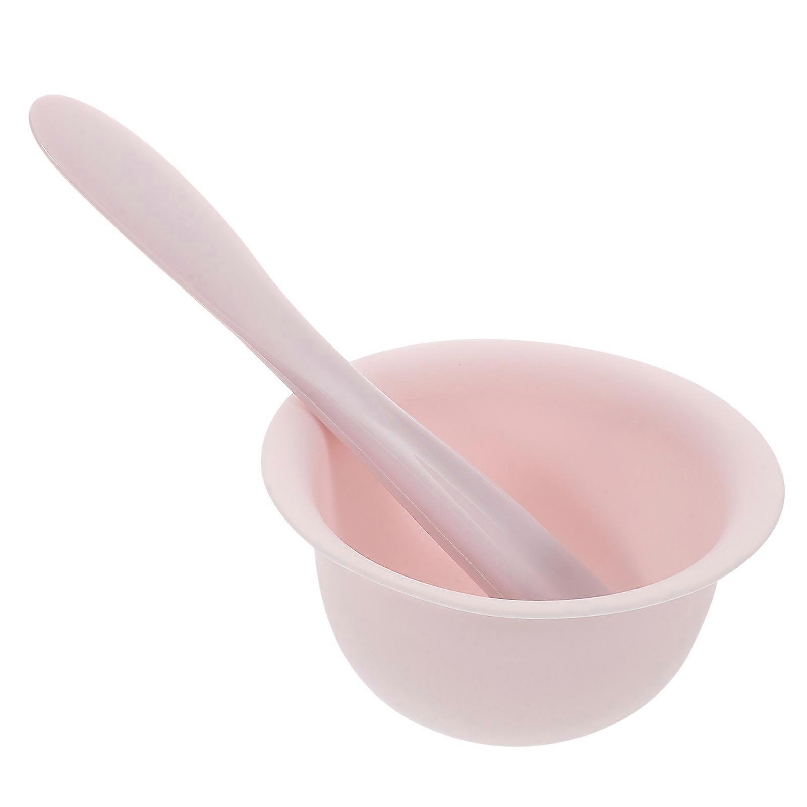 Silicone Facial Mask Bowl Set for Mixing DIY Face Mask with Spatula and Spoon 3Sets