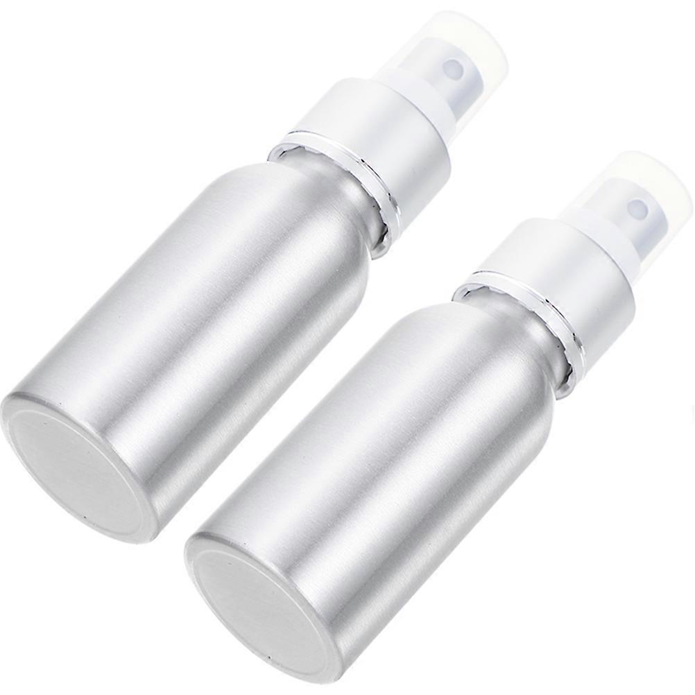 Cocktail Mini Mister Spray Bottle for Storage Use 10Pcs Silver