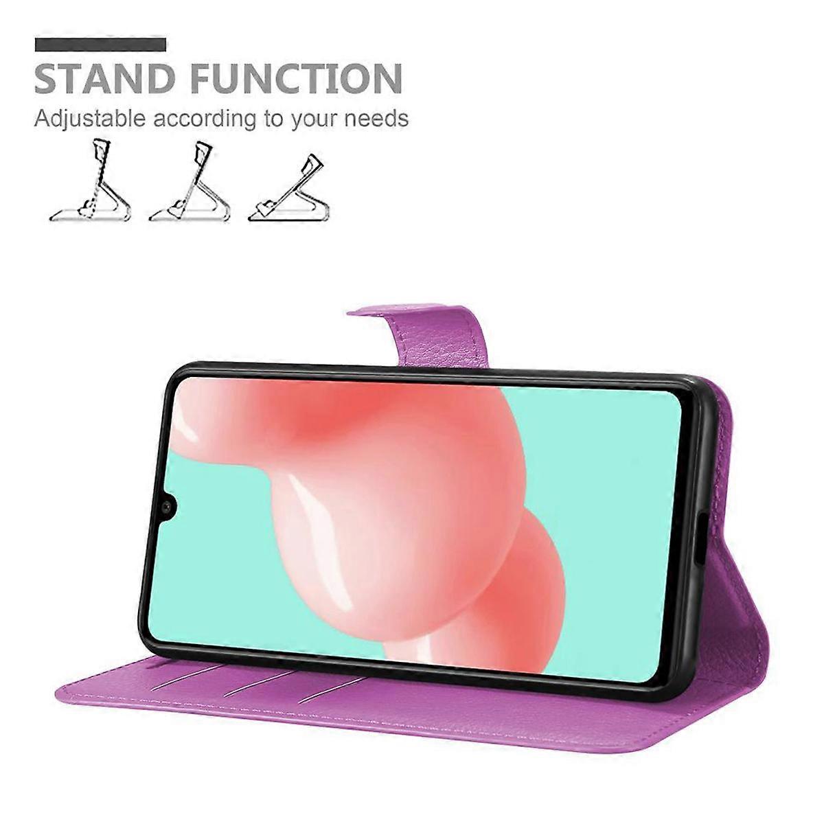 Samsung Galaxy A41 Case - Protective Case with Card Slots and Stand Function