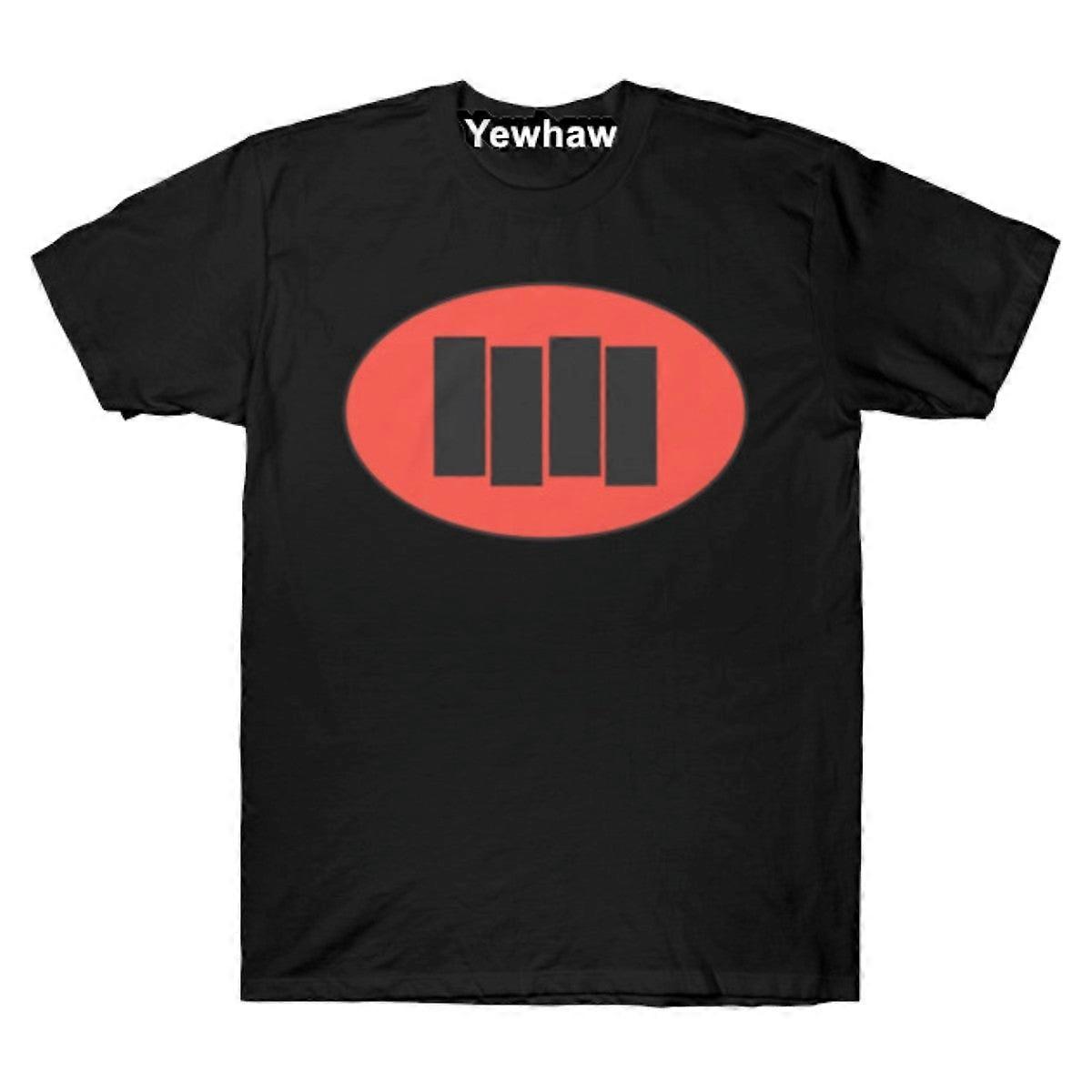 Black Flag Oval Bars T-shirt