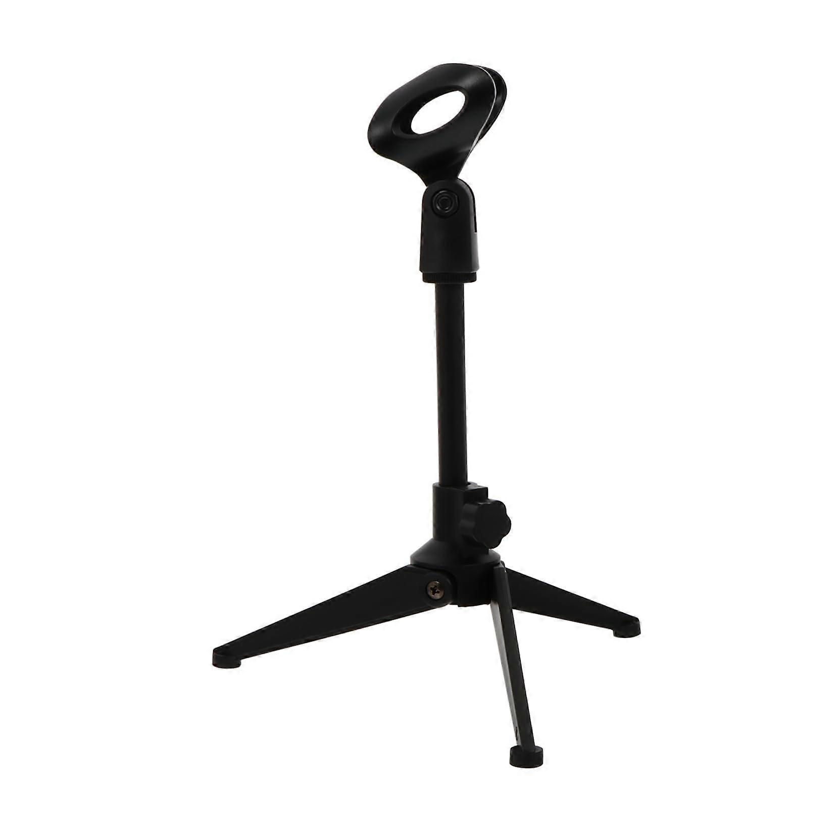 Adjustable Desktop Microphone Clip Frame Desk Mount For Meeting And Speech Compatible With Mic Boom Arm Broadcast