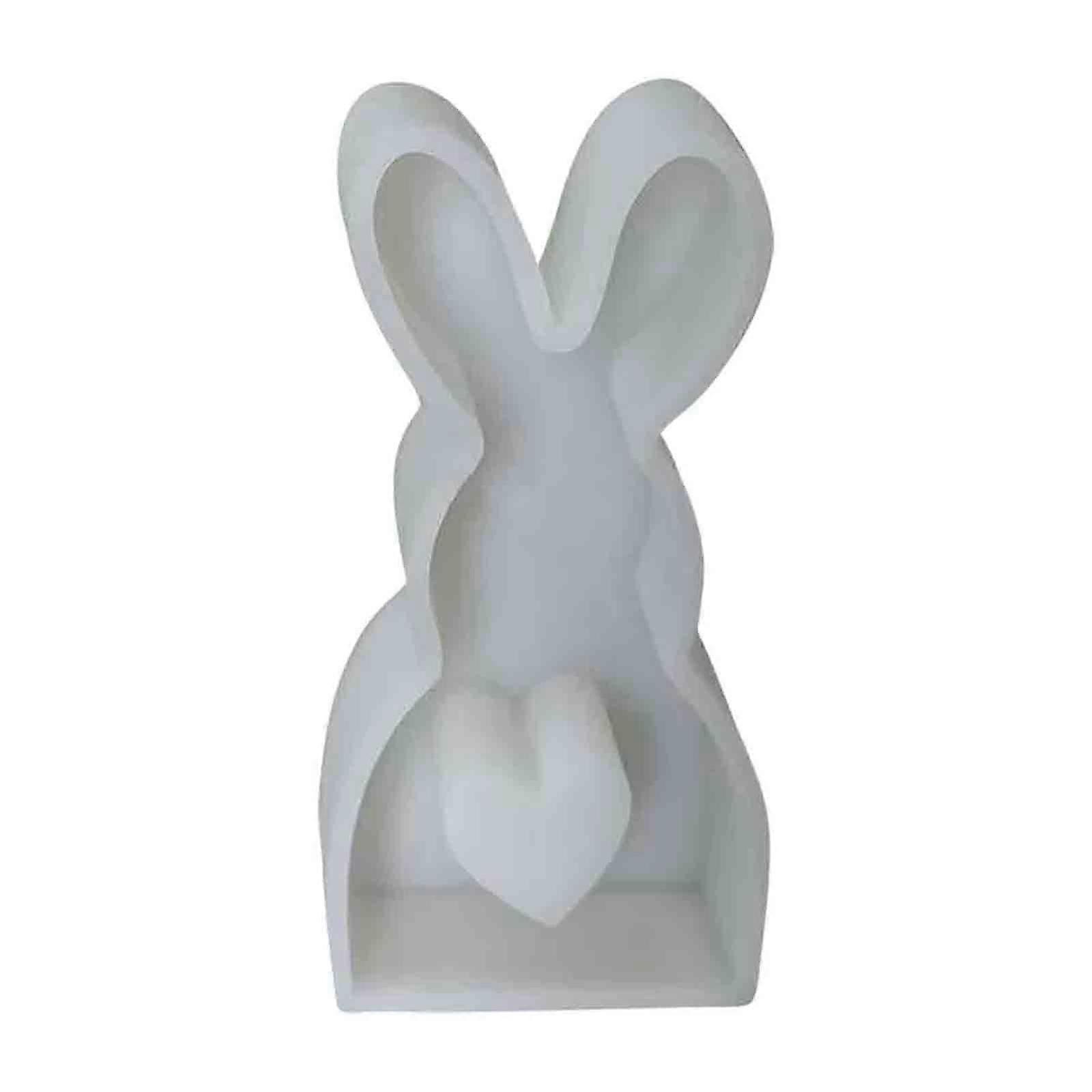 lulshou Easter Decor Size Rabbit Silicone Tool, Rabbit Gypsum Pendant Tool, Easter Tool Easter Gifts