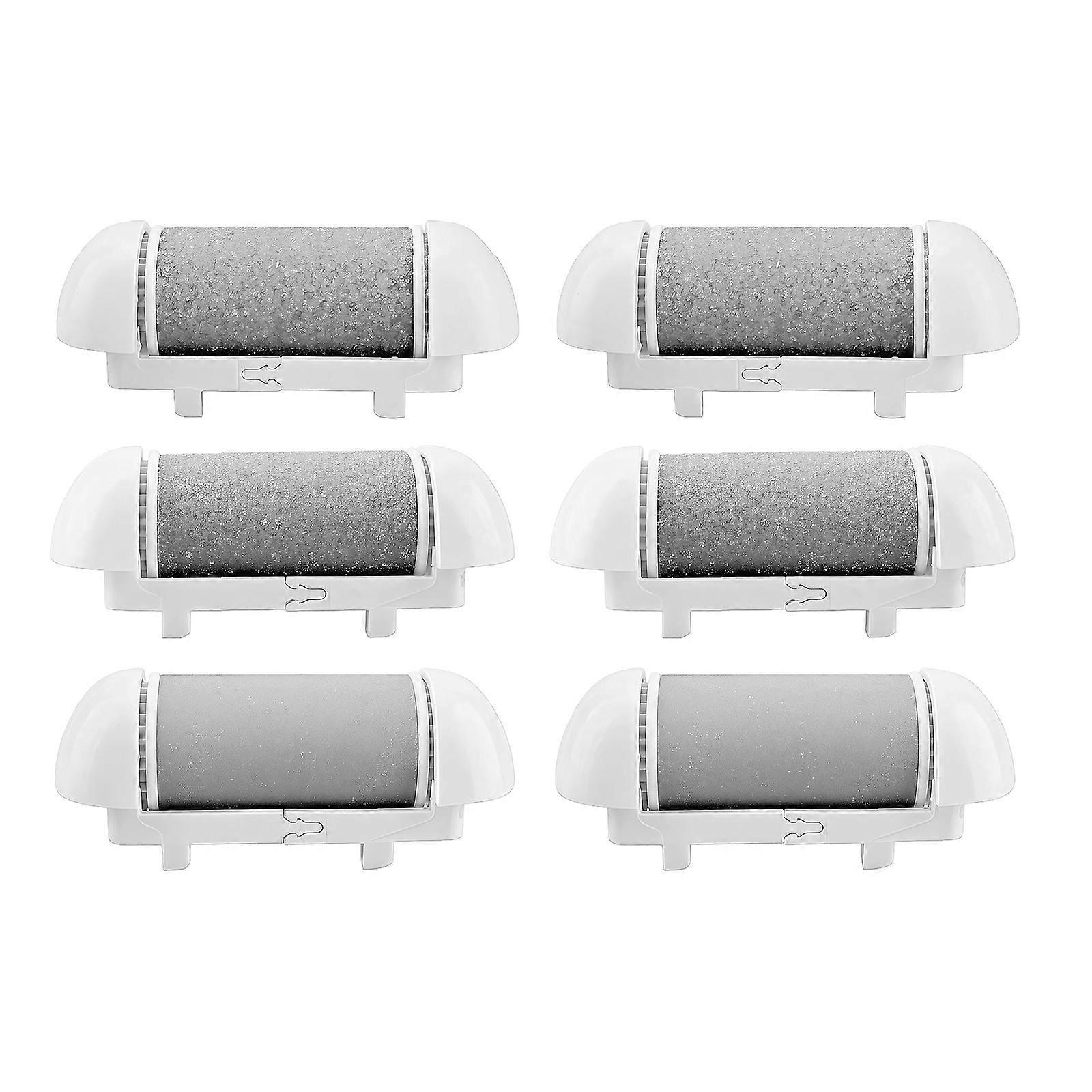 Replacement Rollers Set For Electric Callus Remover Customizable Three Different Grits For Various Foot Conditions Needs  White