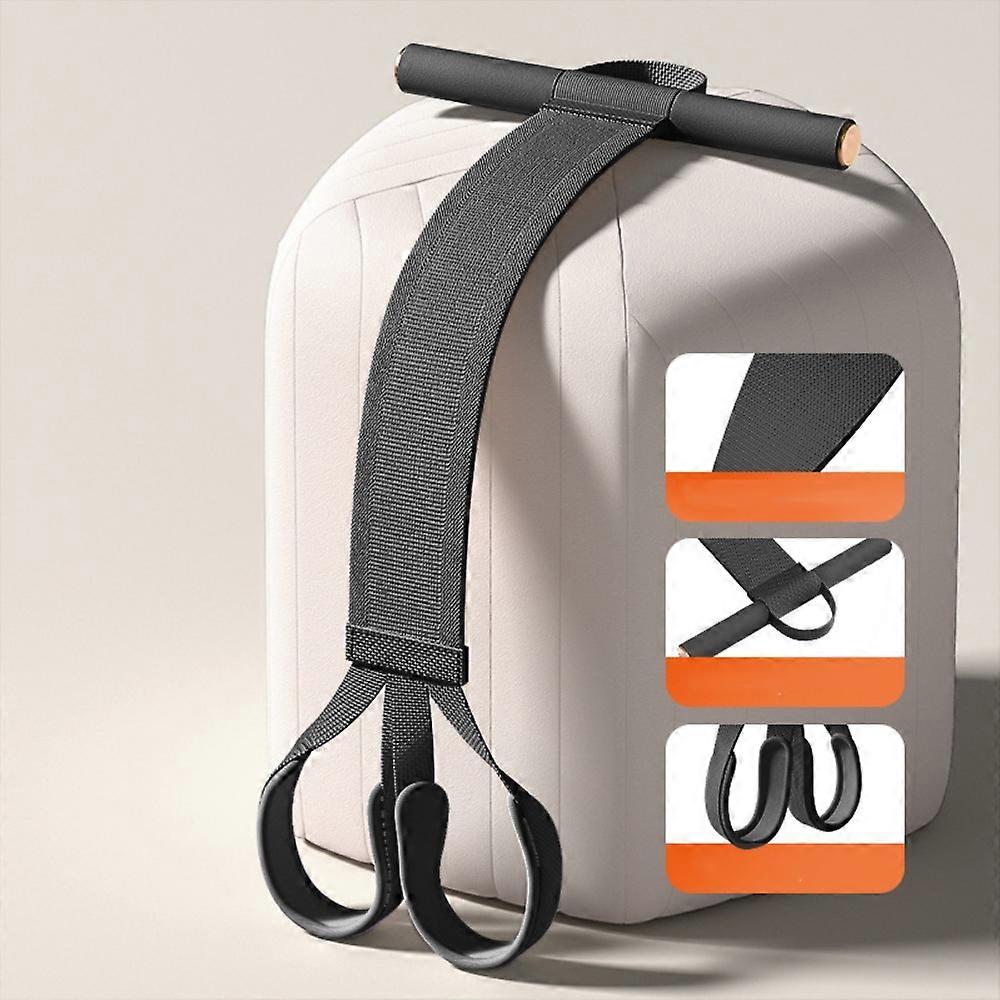 Bande de r��sistance ��lastique avec poign��es bandes de r��sistance ��paisses en Latex bande d'entra?nement ��lastique noire Anti-rupture force p