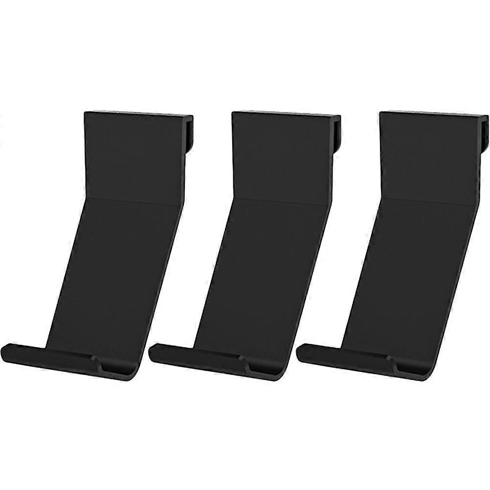 Hanging Headphone Stand for Storage 9Pcs Black Headset Organizer