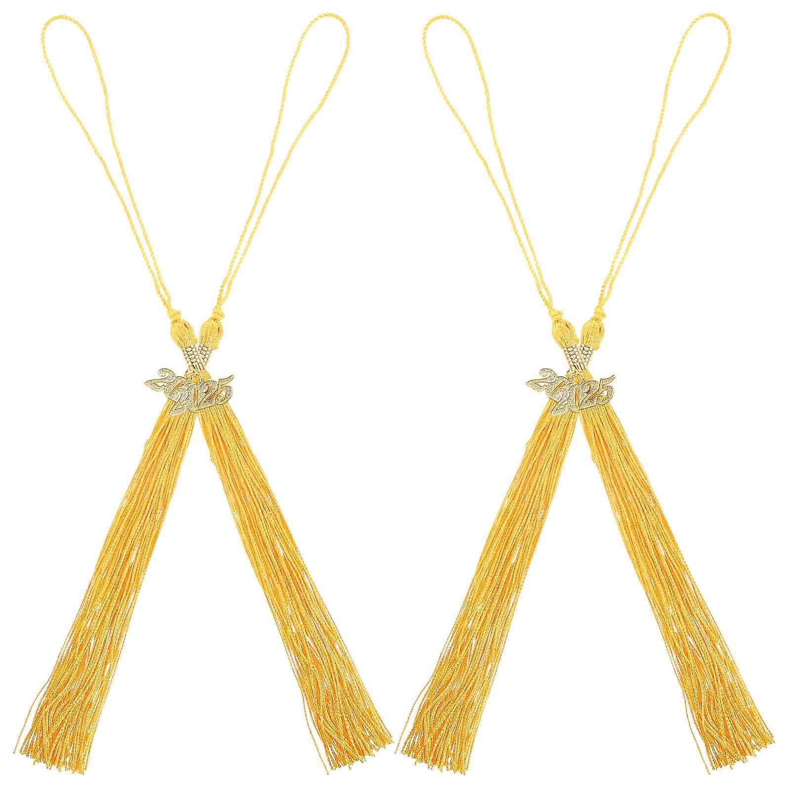 Decorative Graduation Tassels for Doctoral Cap Accessories 4Pcs