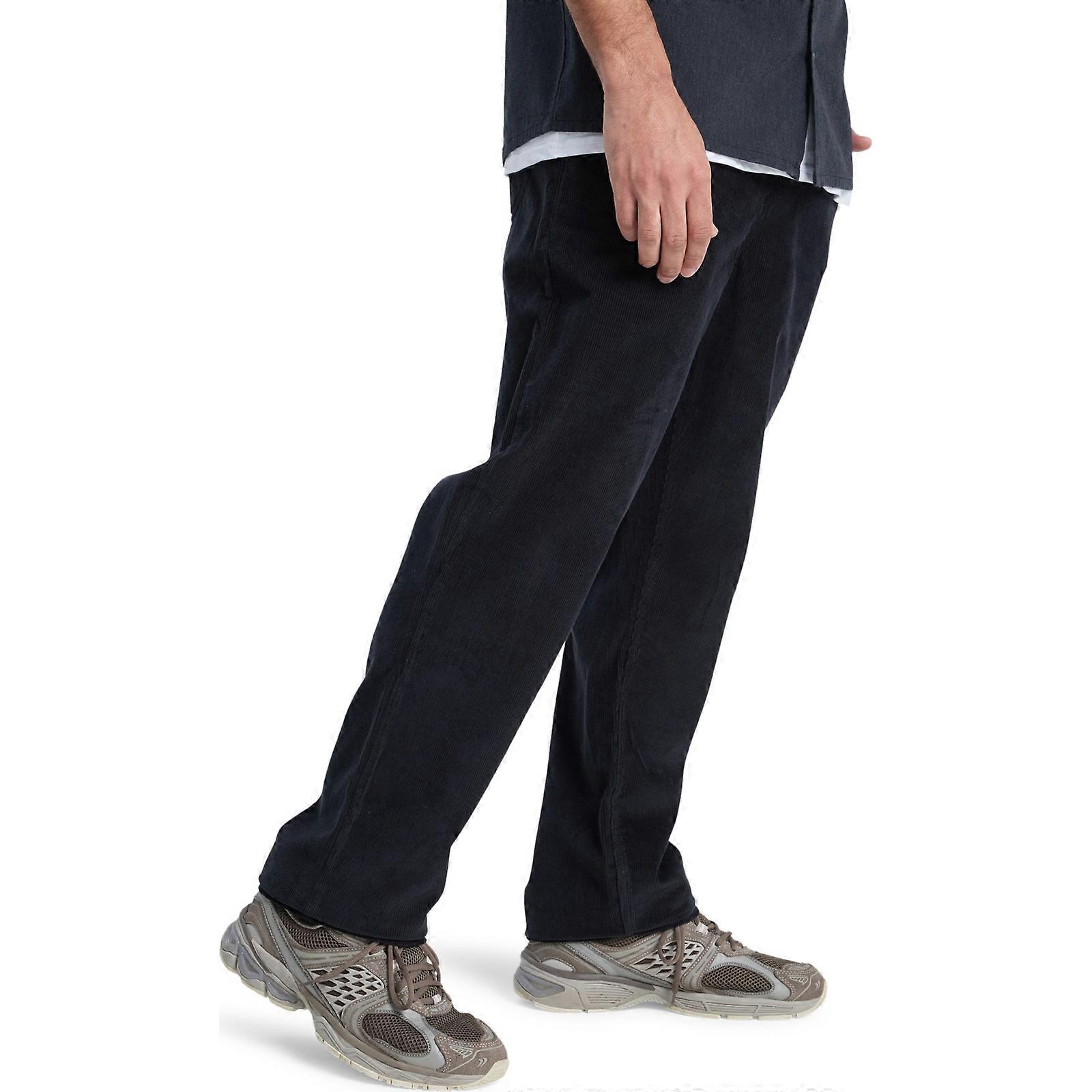 Quiksilver Mens Taxer Drawstring Cord Trousers