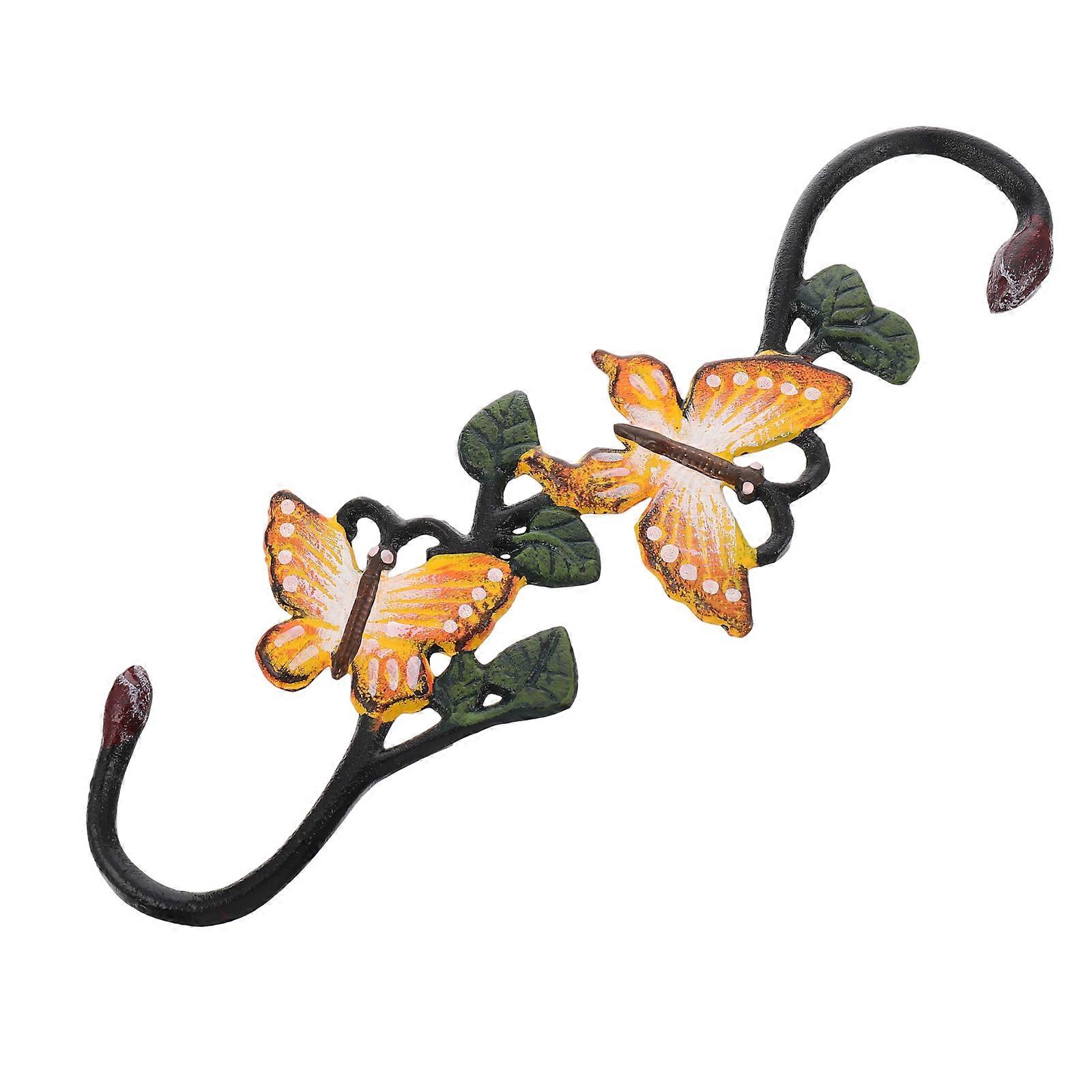 Iron Art Hook S Hook for Birdfeeder Hanger Painted