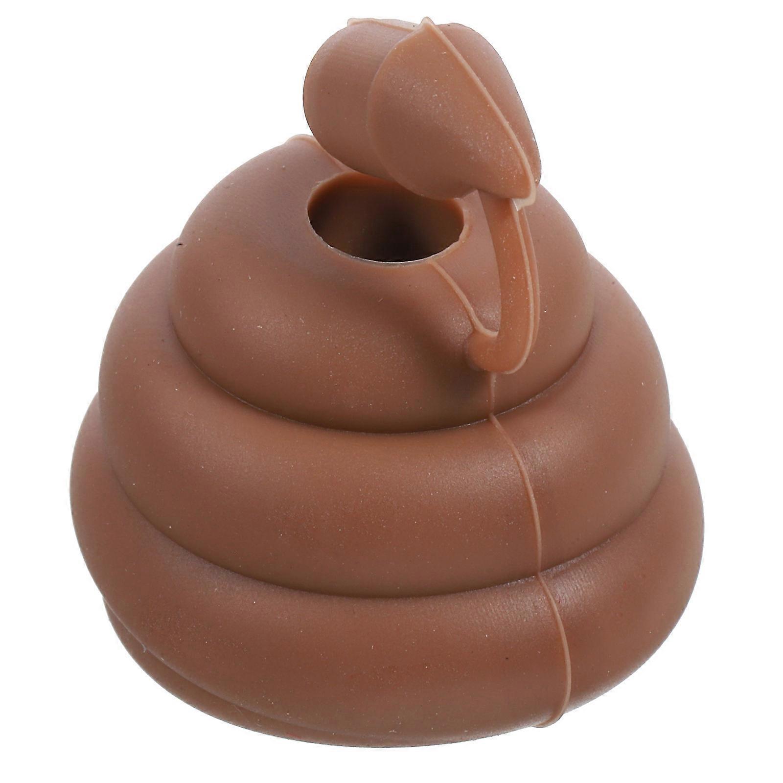 Portable Brown Toothpaste Dispenser Cap for Home Use Silicone