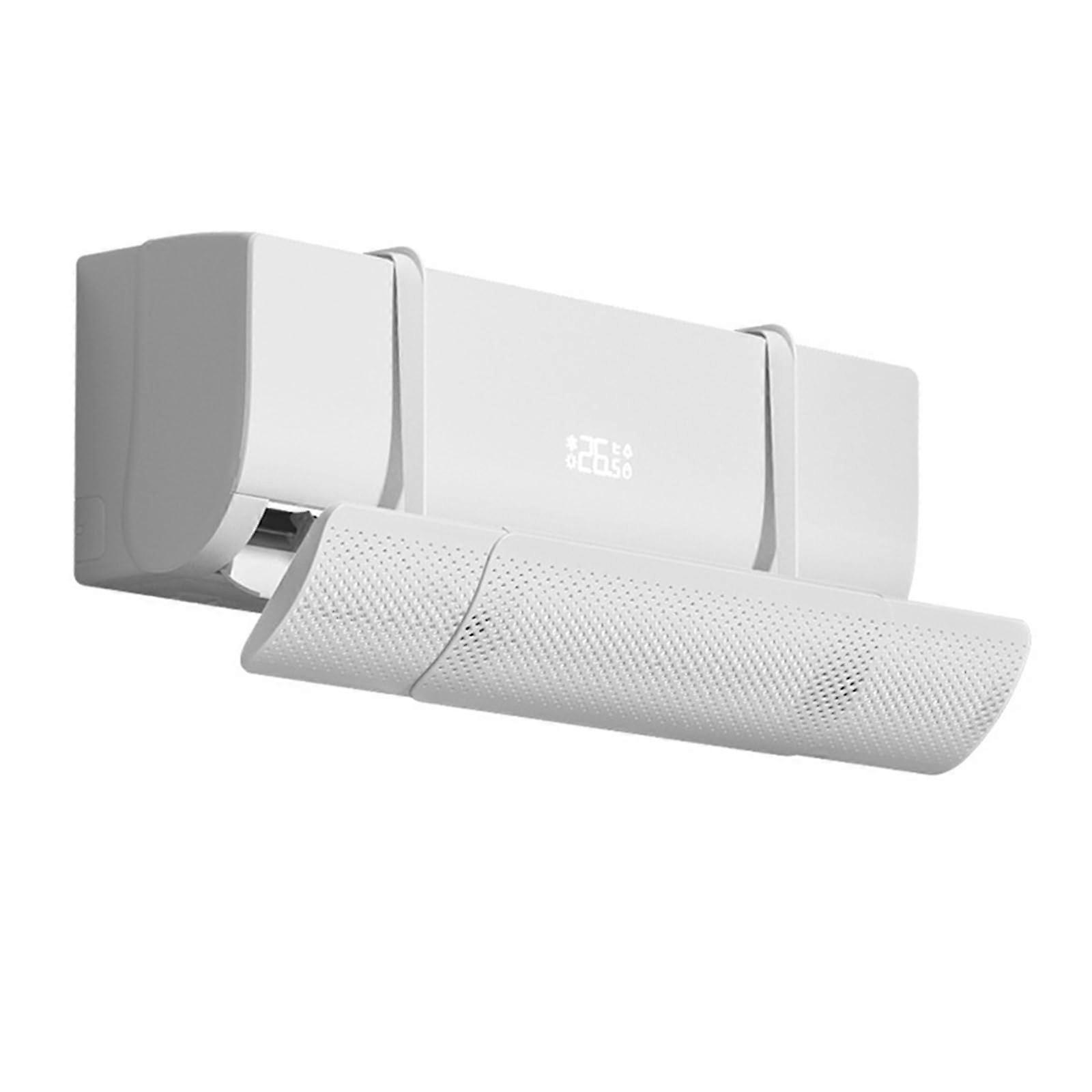 Adjustable Air Conditioner Deflector with Telescopic Design for Draft Comfort and Universal Fit