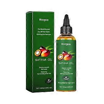 Olio di Batana Hoegoa, Riparazione Dei Capelli Capelli Forti E Sodi, Anti-Perdita E Denso Cuoio Capelluto Nutriente Olio Per Capelli
