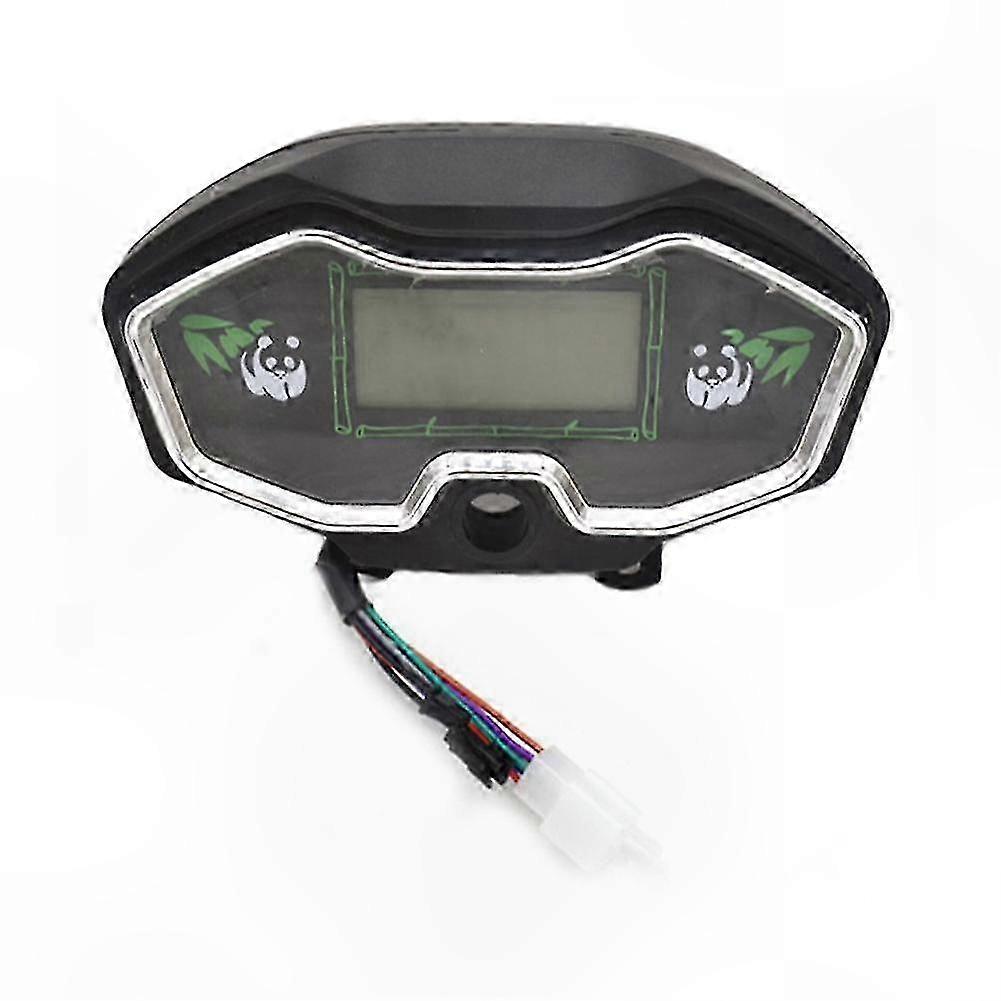 48-72V Electric Tricycle LCD Display Speedometer with Power & Battery Indicator