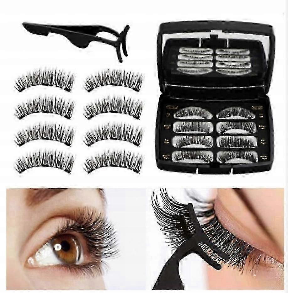 5x Reusable Magnetic False Eyelashes