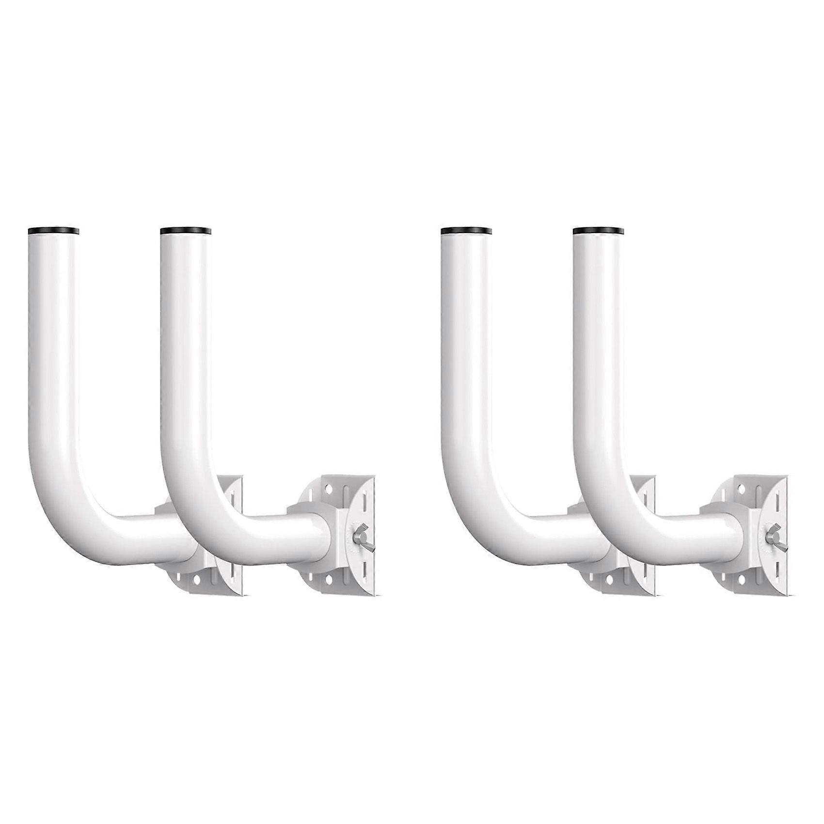 Universal Wireless Bridge Bracket Mount,Pole and Wall-Mounted Mount for Outdoor Ap Access Point Client Bridge Cpe,4-Pack