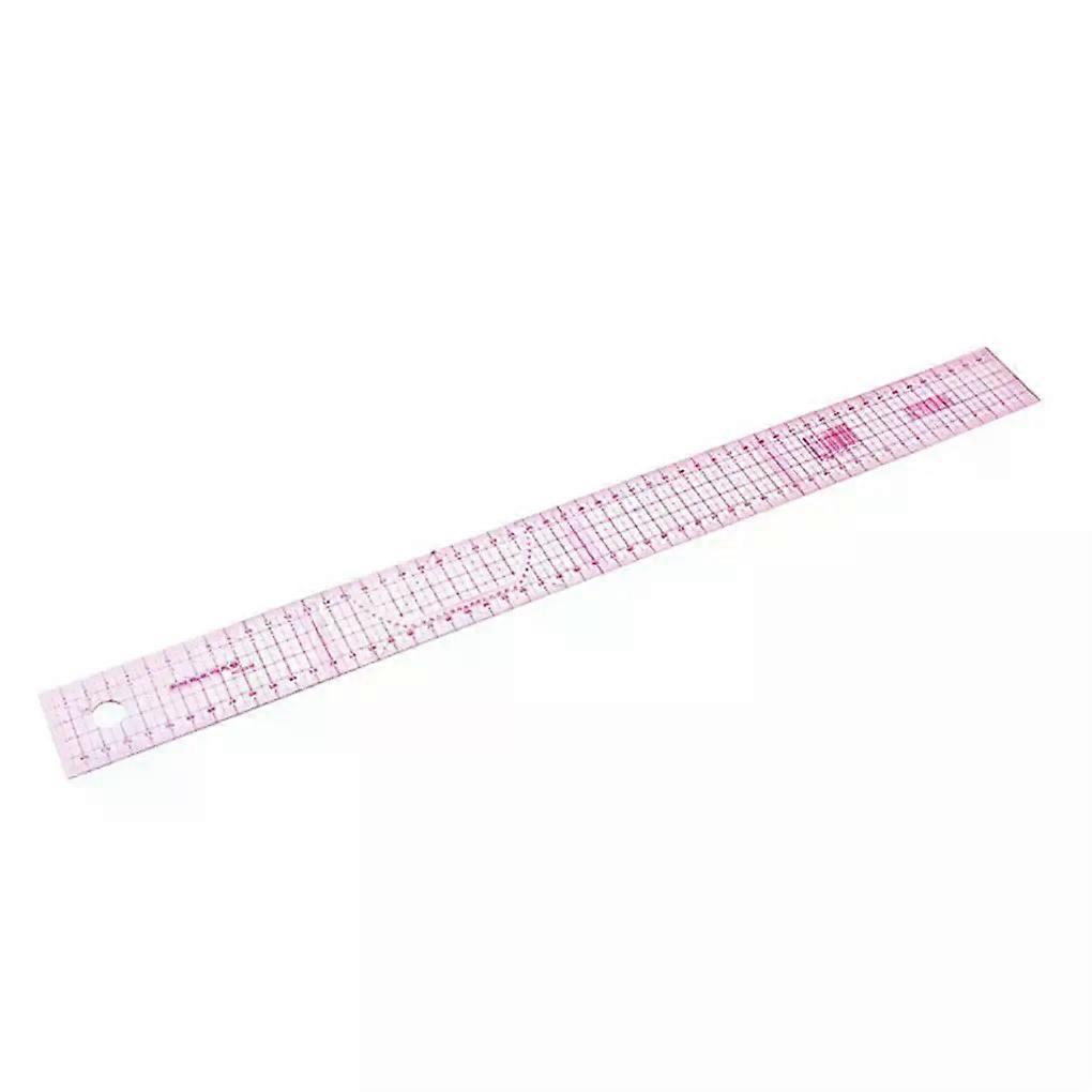 5/3/2/1 Plastic Sewing Tailor 55 cm Shared Double Side Metric Straight Ruler Transparent Yardstick Patchwork Cloth Cutting Ruler