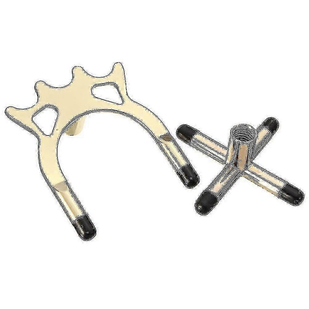 Bleu durable croix araignée porte-queue pour table de billard