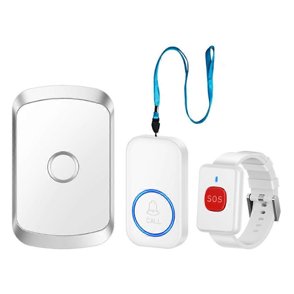 Wireless Call Button Paramedic Pager Watch Pager EU Plug