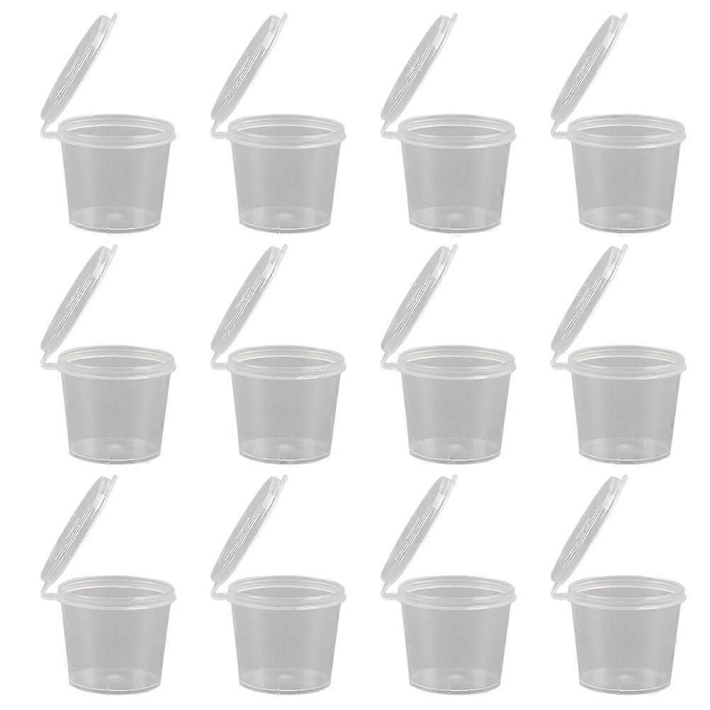 1 Set 200 Pcs Disposable Sauce Storage Cups Portion Cups (Transparent)