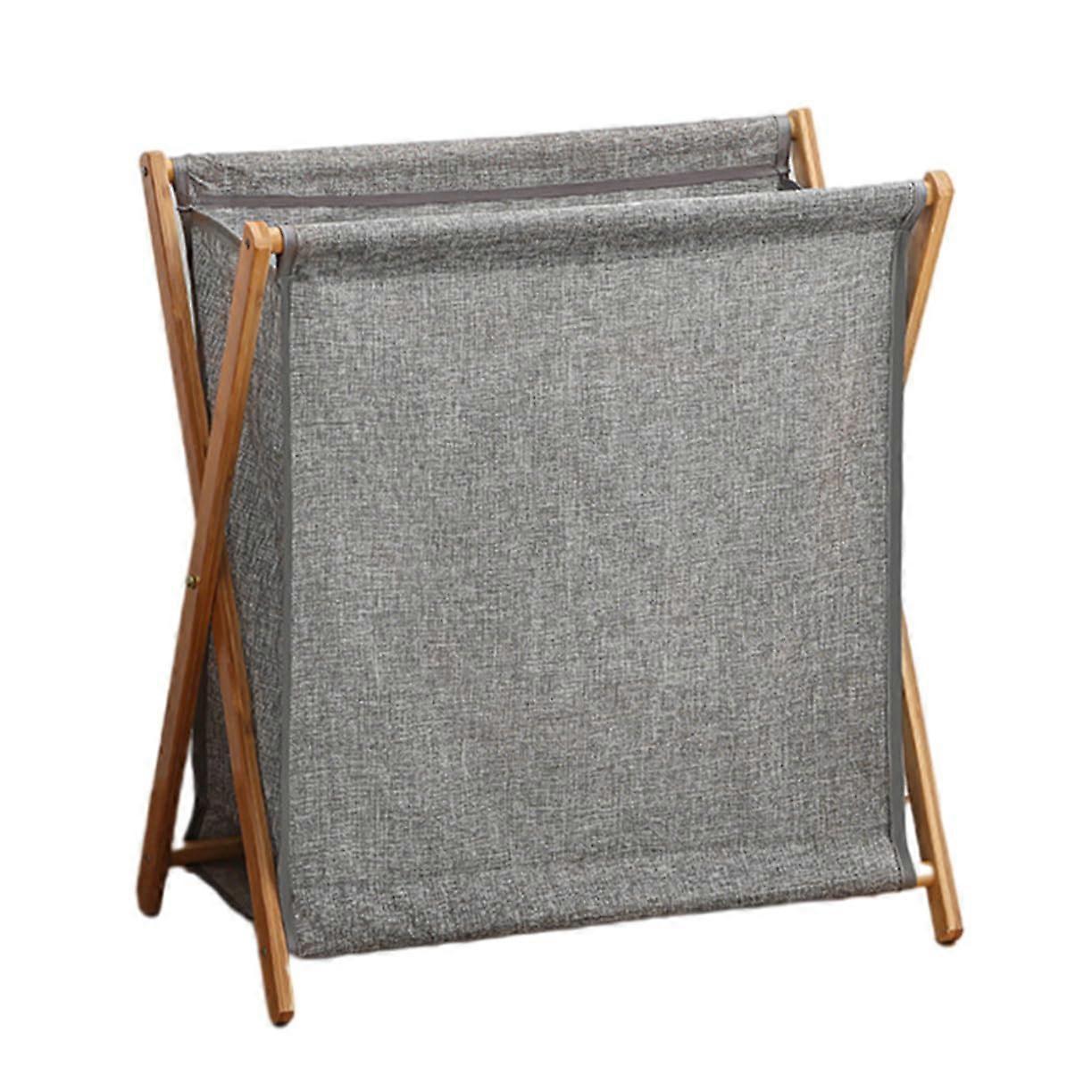 Foldable Laundry Basket with Large Capacity for Home Clothes Storage Bin Linenette Fabric