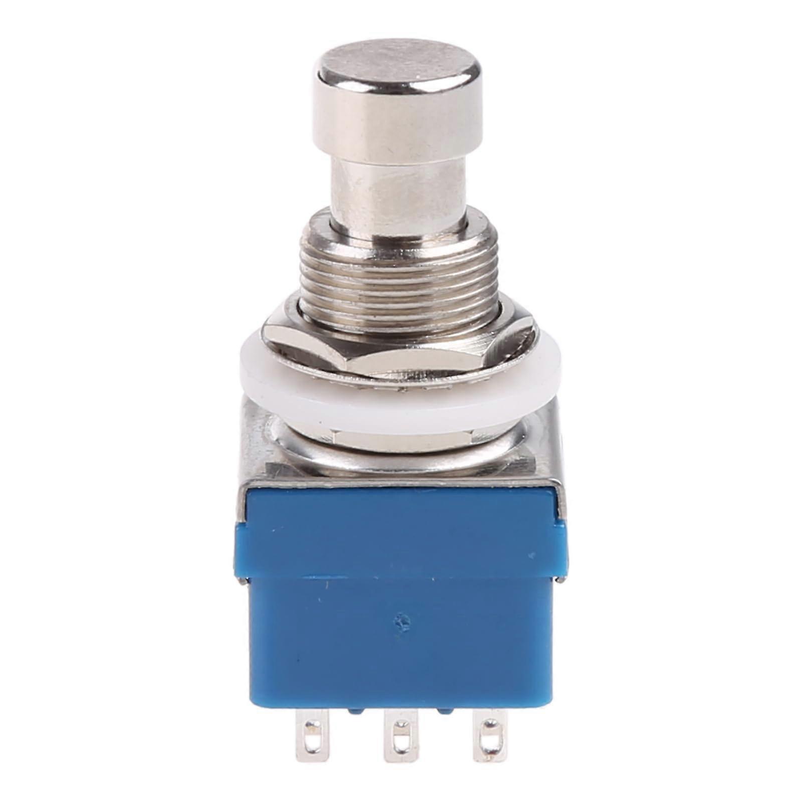 9Pin Guitar Effects Footswitch 3PDT True Bypass Switch for Electric Guitar Stompbox
