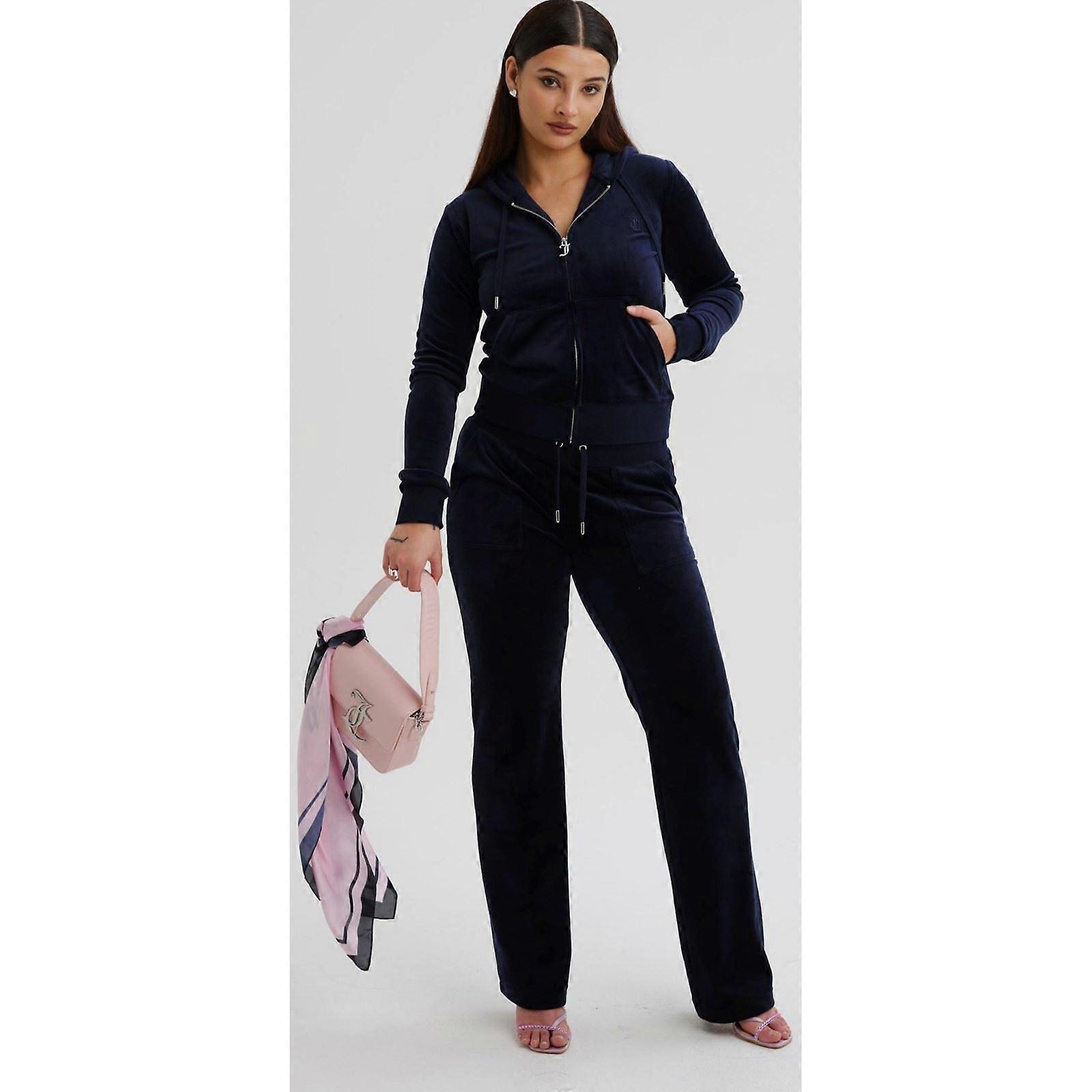 Juicy Couture Del Ray Pant Polyester Women's Blue Joggers