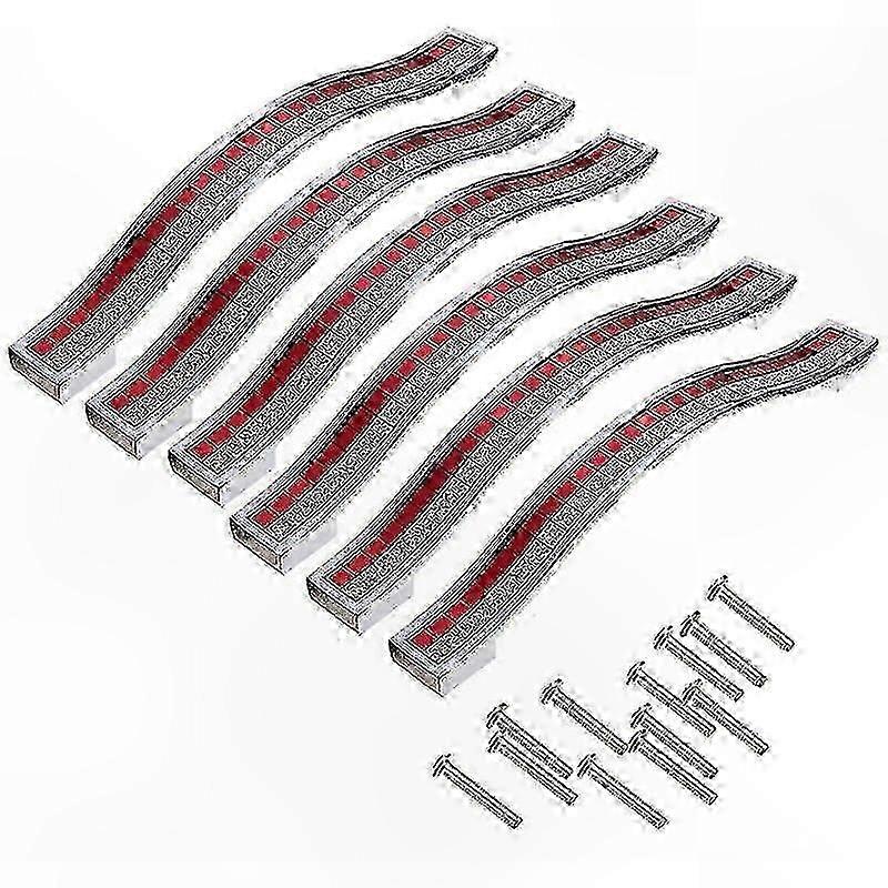 6x 96mm Red Crystal silver door knobs handles for drawer cabinet cupboard