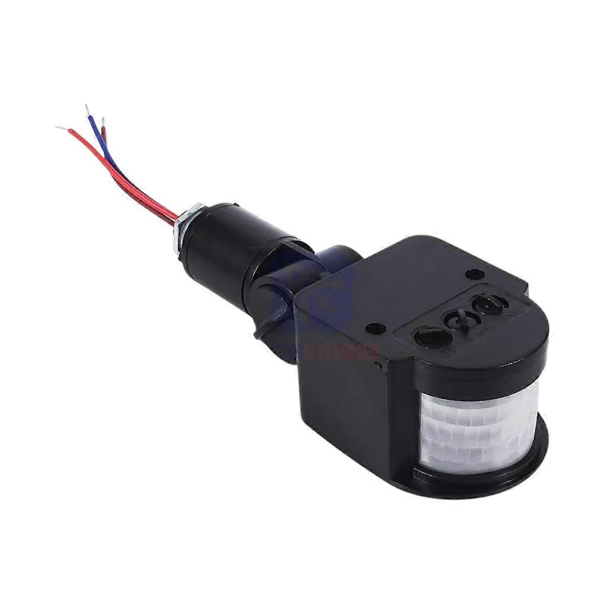 Outdoor Infrared PIR Motion Sensor Switch DC 12V for LED Light, 140° 10m Range Smart Detection