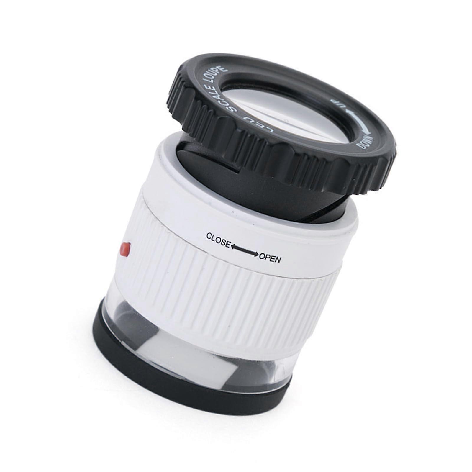 Magnifying Glass with Scale  Resolution Lens Handheld for Precise Detail Observation and Reading