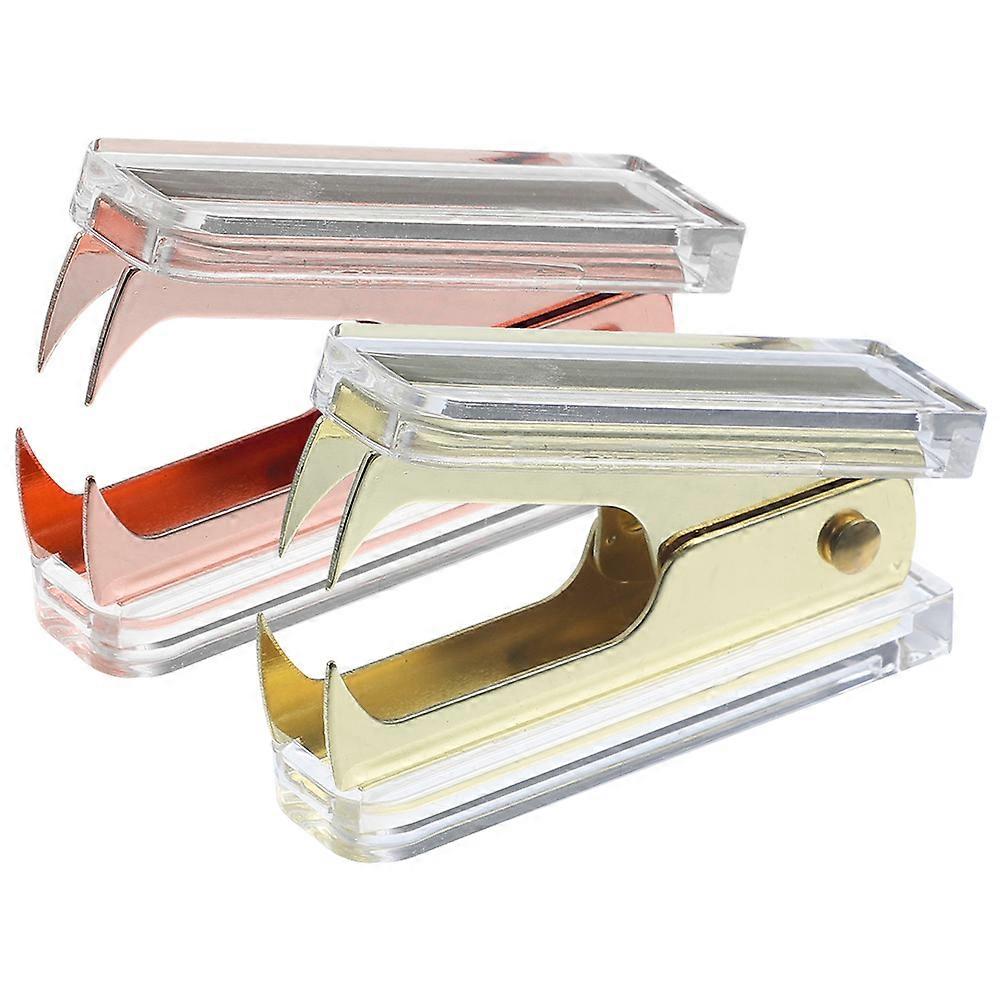Staple Remover Small Stapler Remover for Convenient Use 2Pcs Office Supply