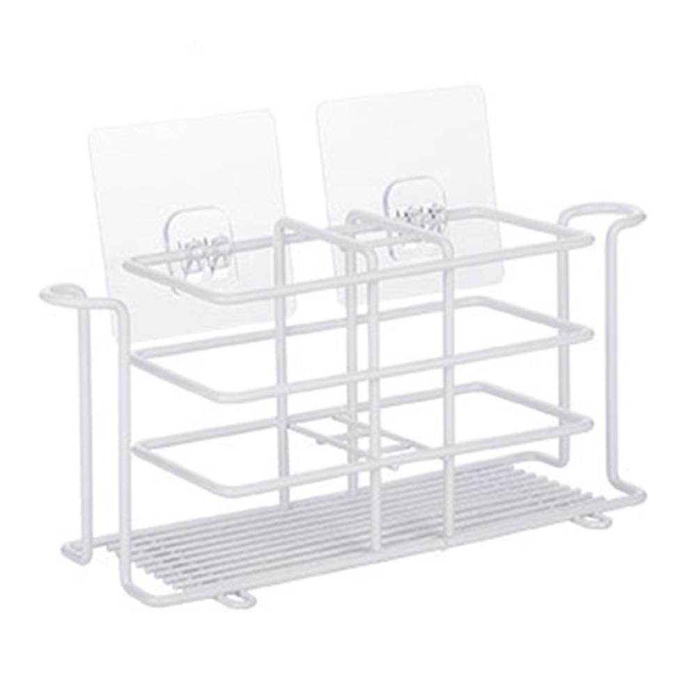 Toothbrush Holder Wall Mounted Storage Holder for Bathroom Use