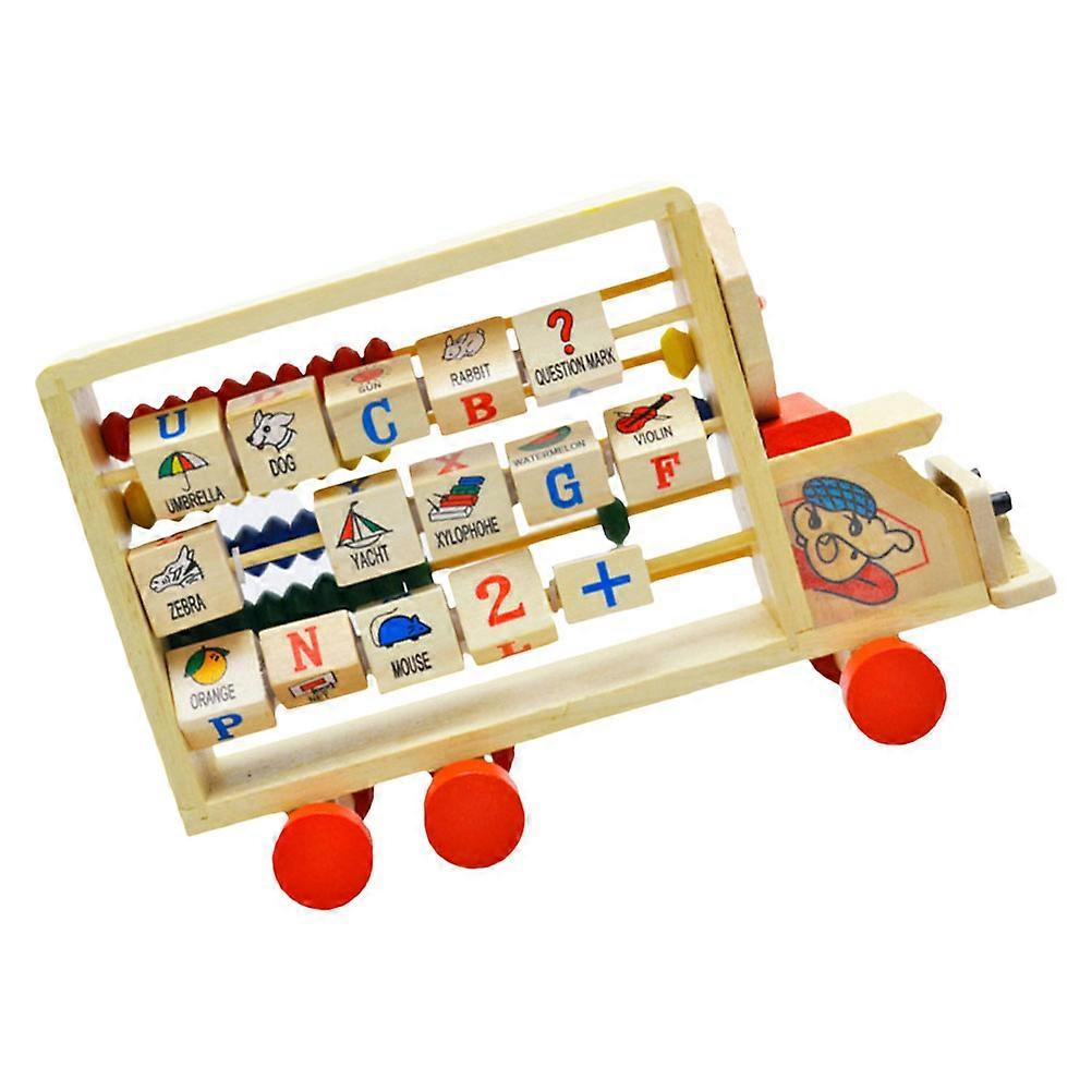 Kids Counting Tool Wooden Abacus for Teaching Math Concepts