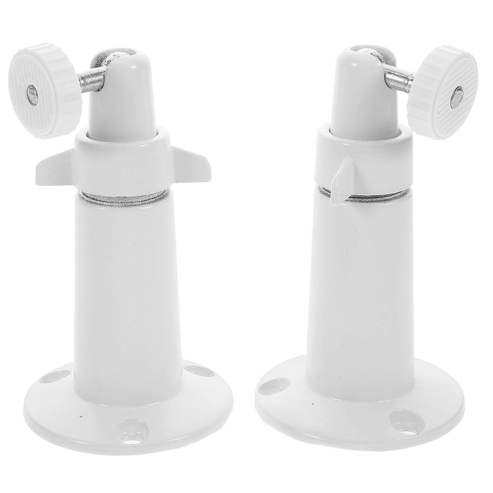 Security Camera Mount 2 Pack Outdoor Adjustable Weatherproof Bracket Universal Wall Mount 360° Rotation