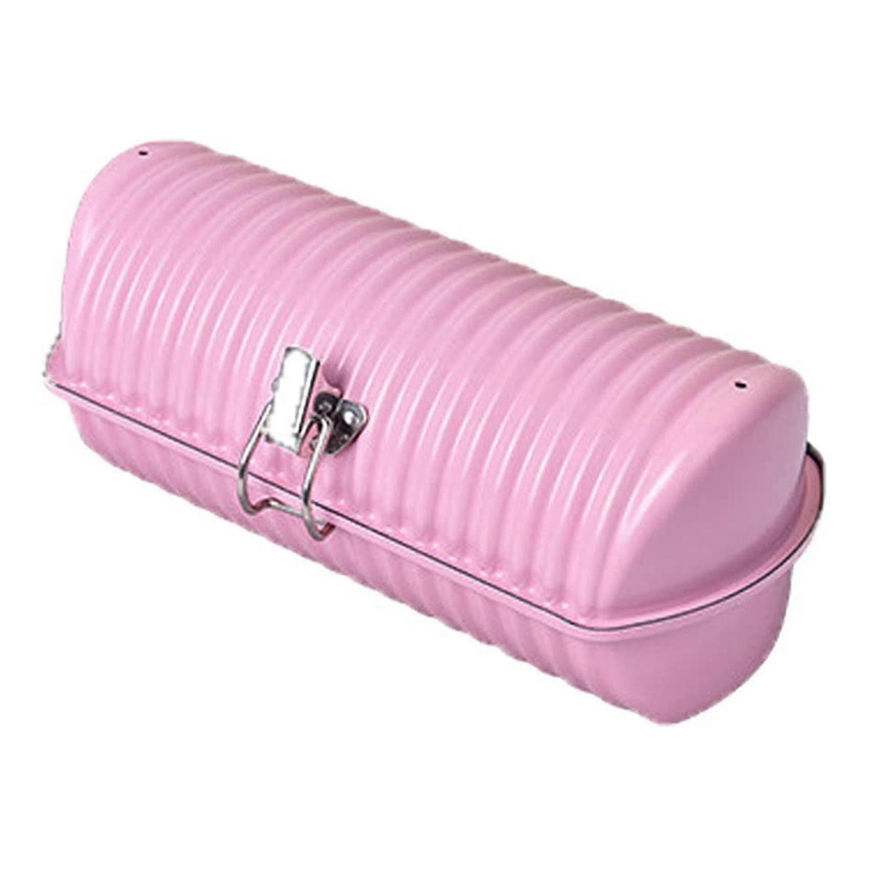 Forma cilíndrica de aço carbono para pão, torradas e bolos, 24 cm (9,5 polegadas)