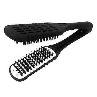 Straight Hair Comb Premium Bristles Anti-static Double Sided Ergonomic Handle Heat-Resistant