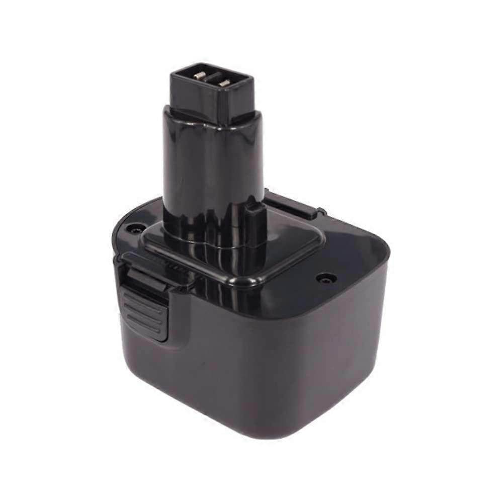 12V Battery DC9071 Replacement, 2000mAh NiMH Extended Runtime Compatible with DeWalt DE9038 Tools